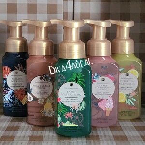 5X Bath Body Works Summer 2025 8.75 FL OZ Foaming Hand Soap Bundle
